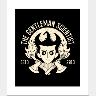 The Gentleman Scientist Emblem Posters and Art